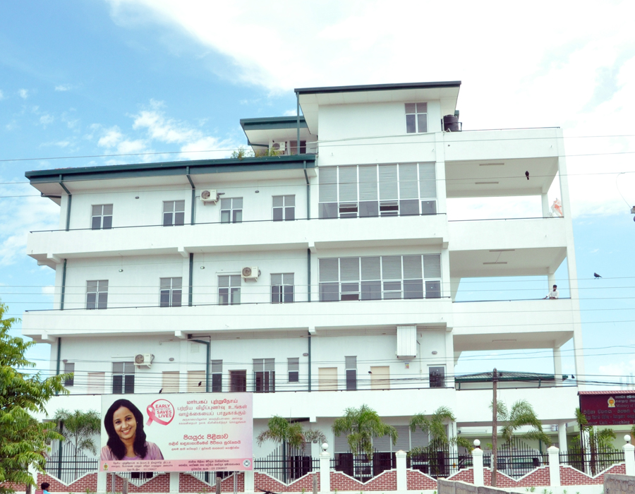 Construction of proposed Oncology Complex Stage II for Teaching Hospital, Batticoloa